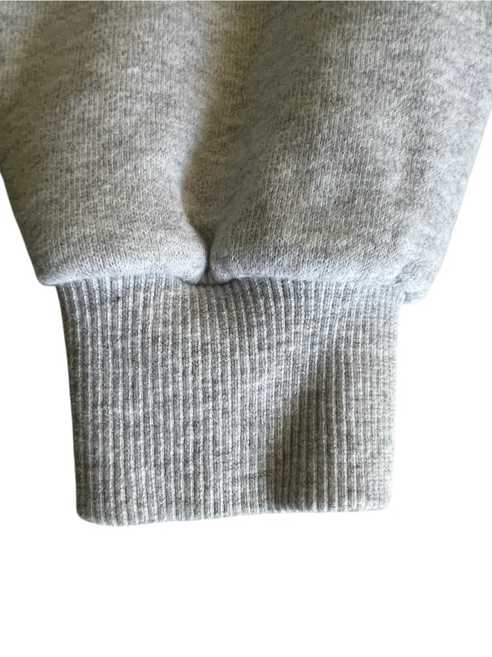 Marine Layer XS Cropped Color Stripe Sweatshirt - Gray - Picture 5 of 8